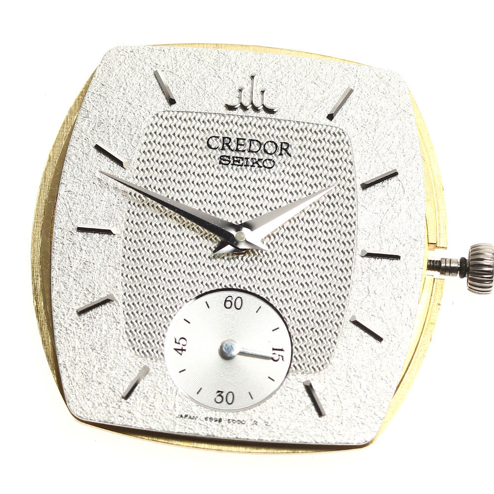 SEIKO CREDOR Small second cal.6898A movement Silver Dial Hand Winding Men's Watch_I-76