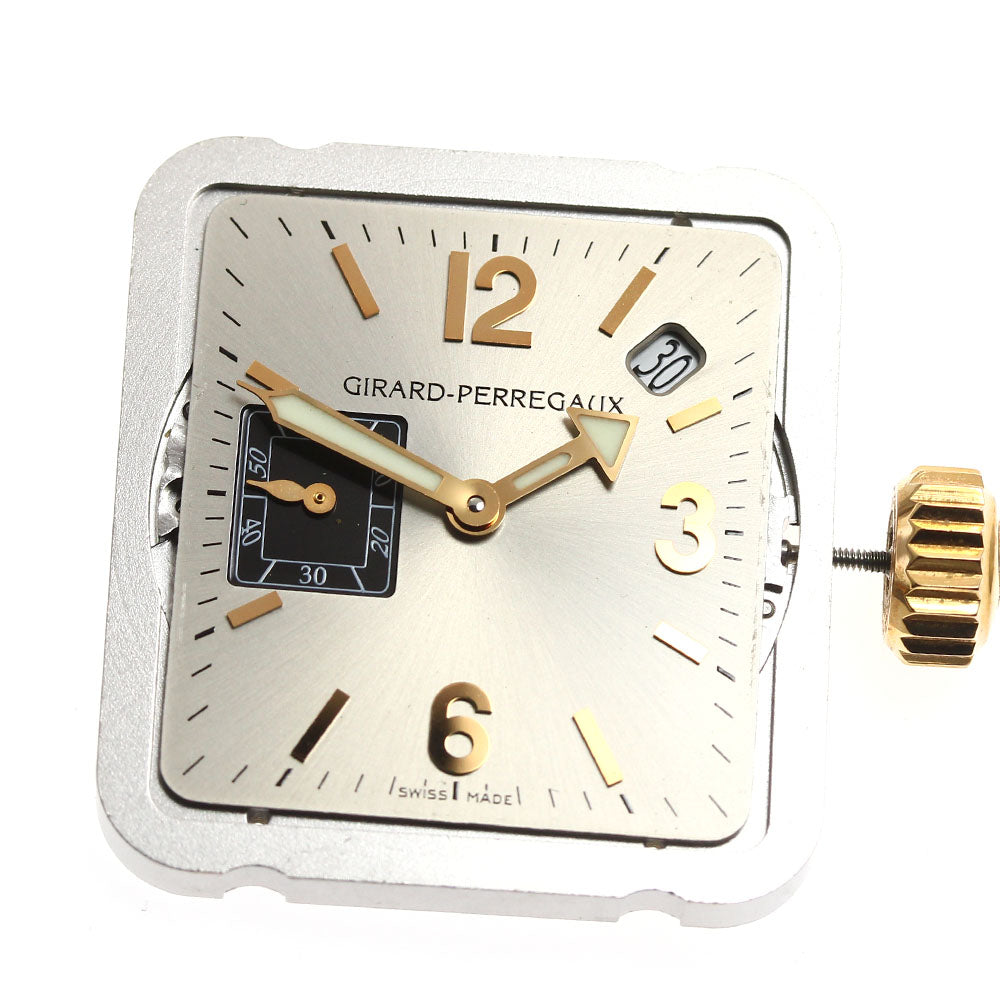 GIRARD PERREGAUX Movement Cal.3200 Silver Dial Automatic Men's Watch_I-84