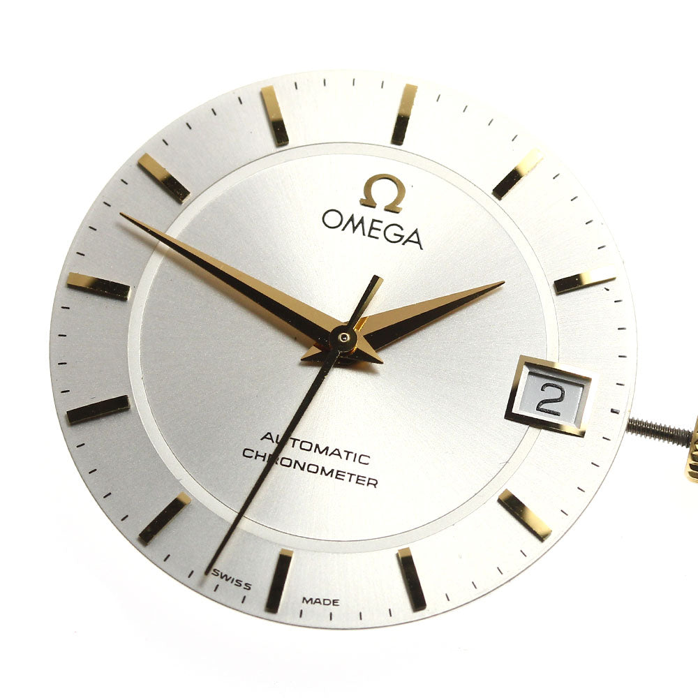 OMEGA Movement Cal.1120 Date Silver Dial Automatic Men's Watch_I-88