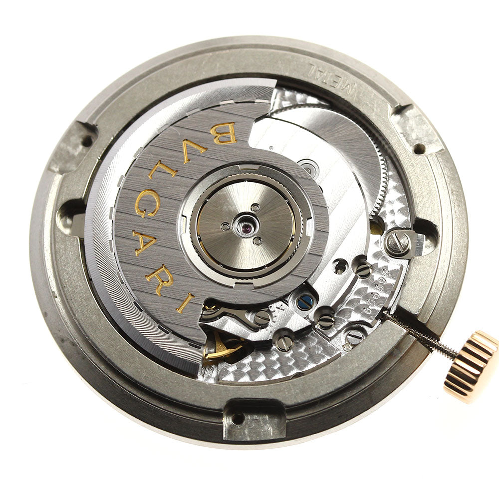 BVLGARI Movement Cal.220TEMM Date Silver Dial Automatic Men's Watch_I-92