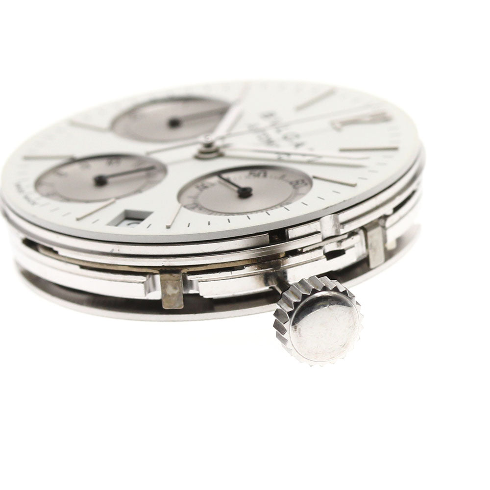 BVLGARI Movement: Chronograph Cal.080-MBBV white Dial Automatic Men's Watch_I-94