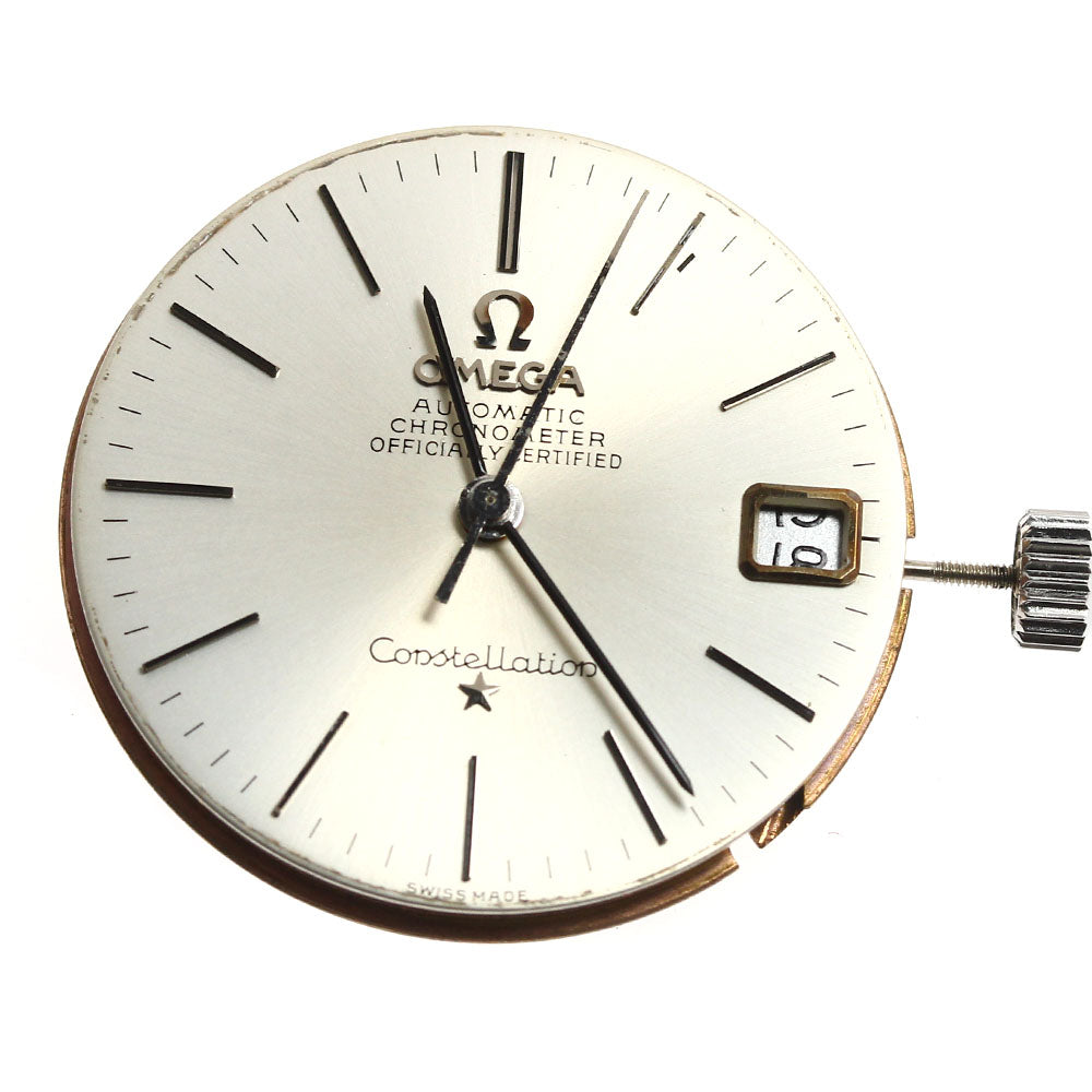 OMEGA Constellation Date Chronometer cal.564 movement Silver Dial Automatic Men's Watch_I-96