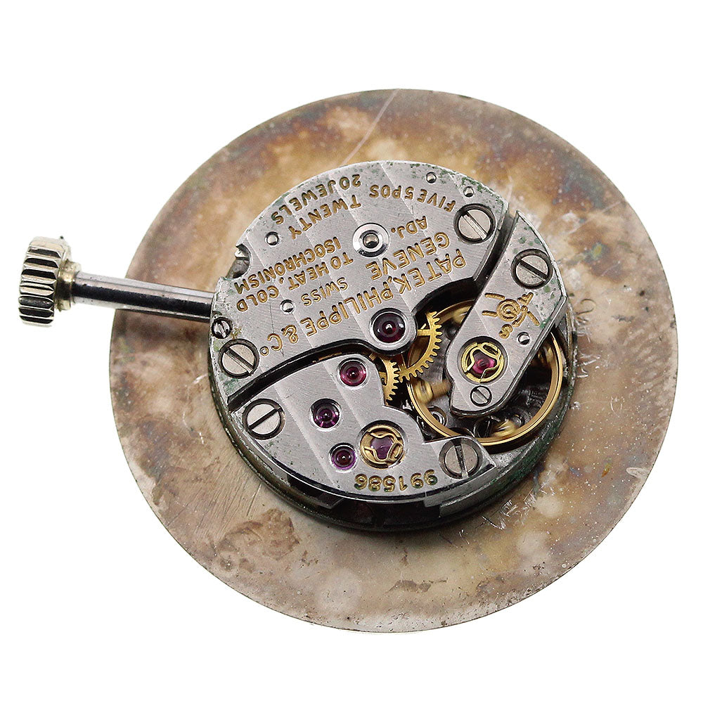 PATEK PHILIPPE Movement Silver Dial Hand Winding Ladies Watch_J-106