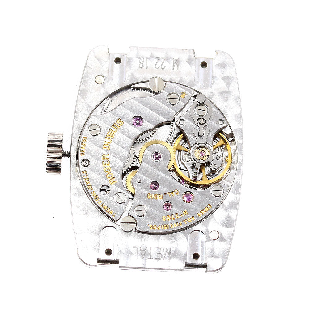 ROGER DUBUIS Cal.RD18 movement Silver Dial Hand Winding Ladies Watch_J-19