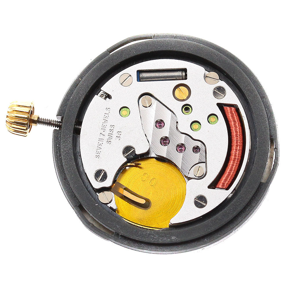 VERSACE Movement Diamond Black / gold Dial Quartz Men's Watch_J-21