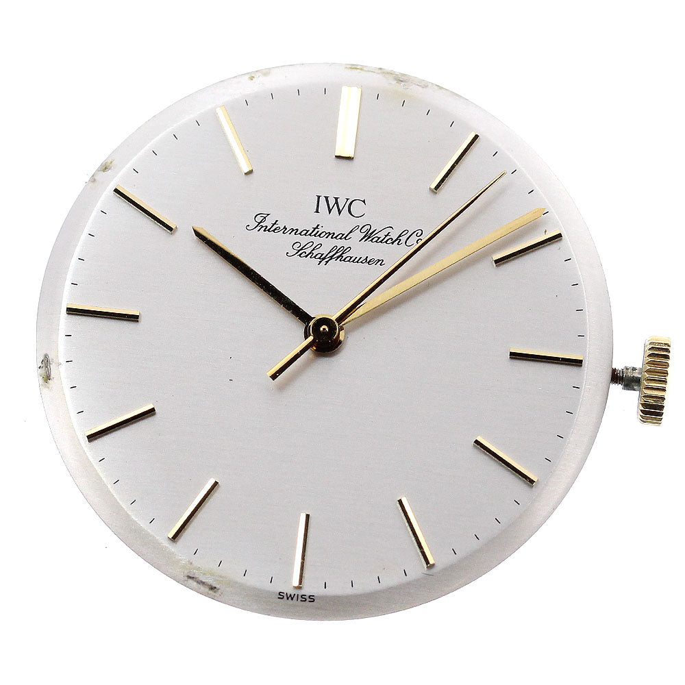 IWC SCHAFFHAUSEN Cal.852 Vintage Movement Silver Dial Automatic Men's Watch_J-27