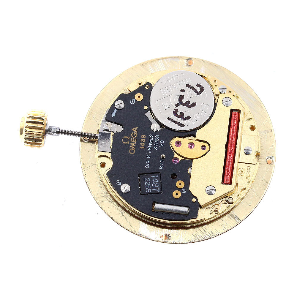 OMEGA Seamaster120 Movement Cal.1438 gold Dial Quartz Men's Watch_J-28