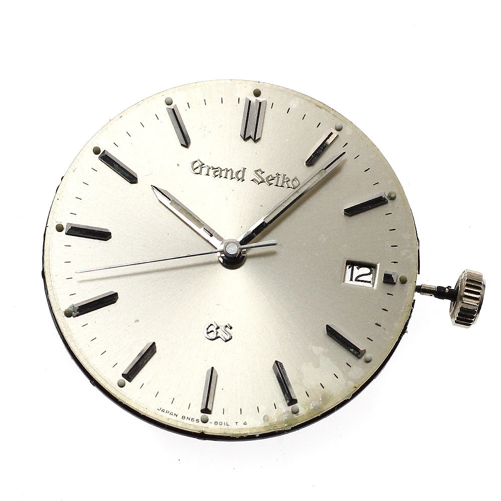 SEIKO Grand Seiko GS Movement Date Cal.8N65A Silver Dial Quartz Men's Watch_J-38