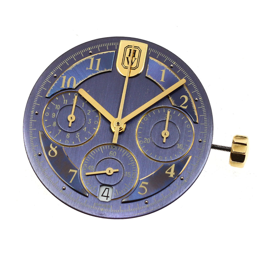 HARRY WINSTON Cal.1185 Movement Chronograph purple Dial Automatic Men's Watch_J-41