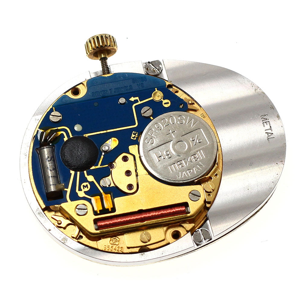 MELLERIO dits MELLER Lanuf Movement cal.955.422 gold Dial Quartz Men's Watch_J-45