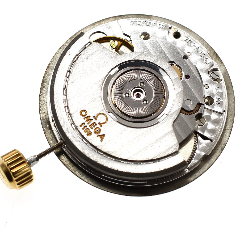 OMEGA Seamaster Movement Date Cal.1109 white Dial Automatic Men's Watch_J-47