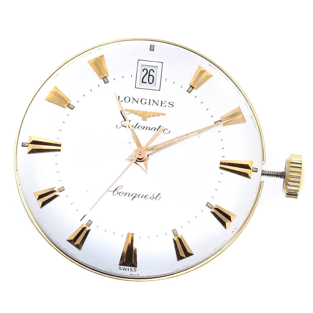 LONGINES Conquest Movement Date Cal.2824-2 Silver Dial Automatic Men's Watch_J-4