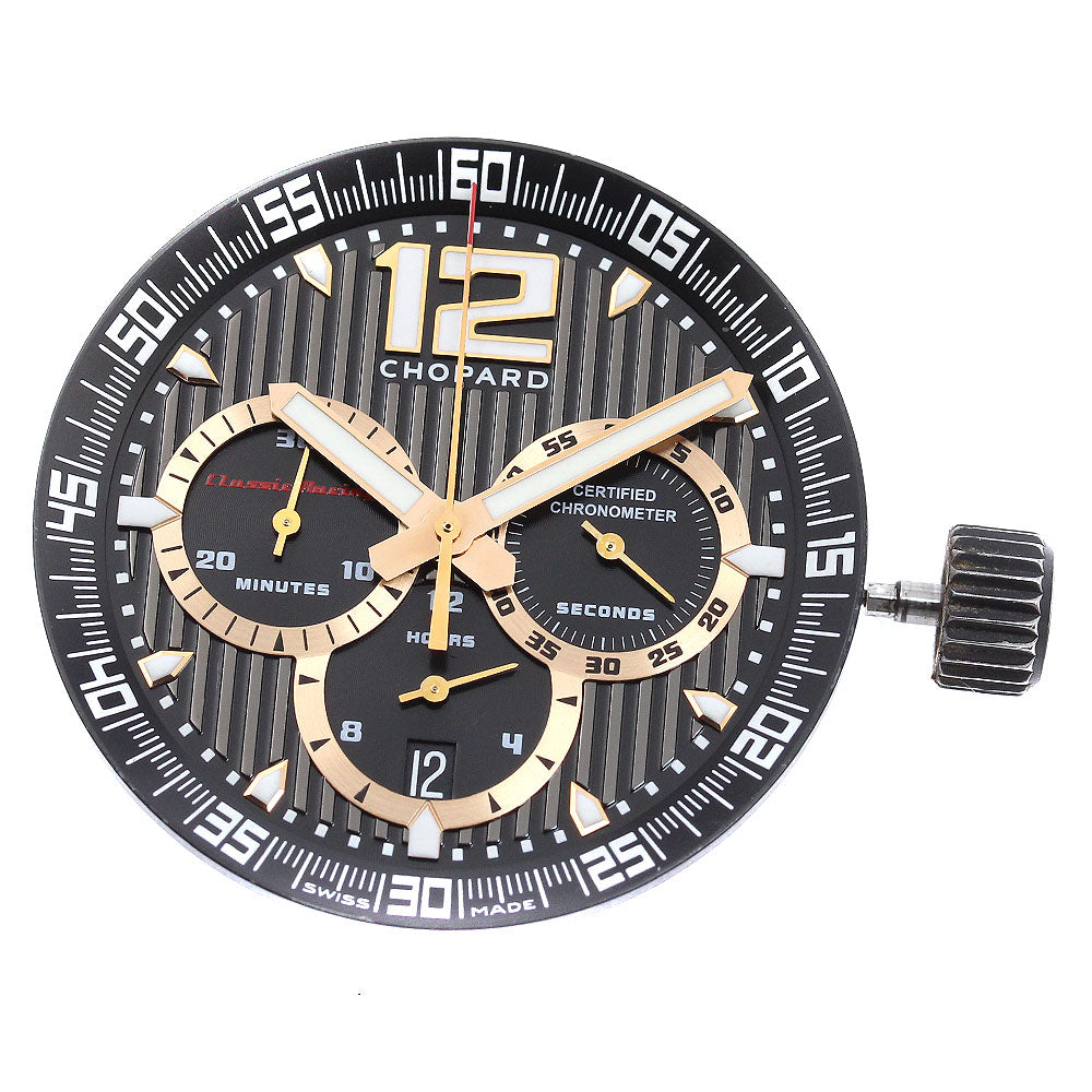 Chopard Movement Chronograph Cal.2894-2 black Dial Automatic Men's Watch_J-5