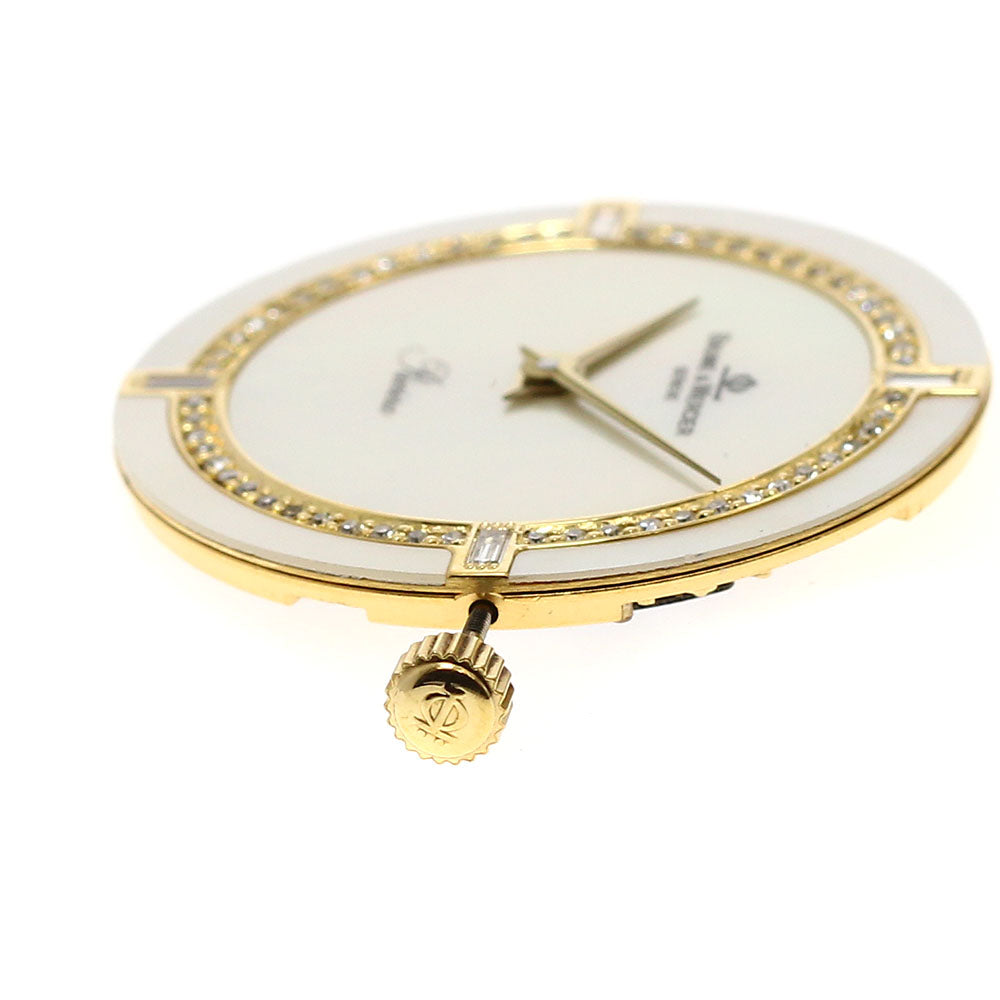 Baume & Mercier Riviera Movement Shell dial Diamond Cal.255.111 White shell Dial Quartz Men's Watch_J-66