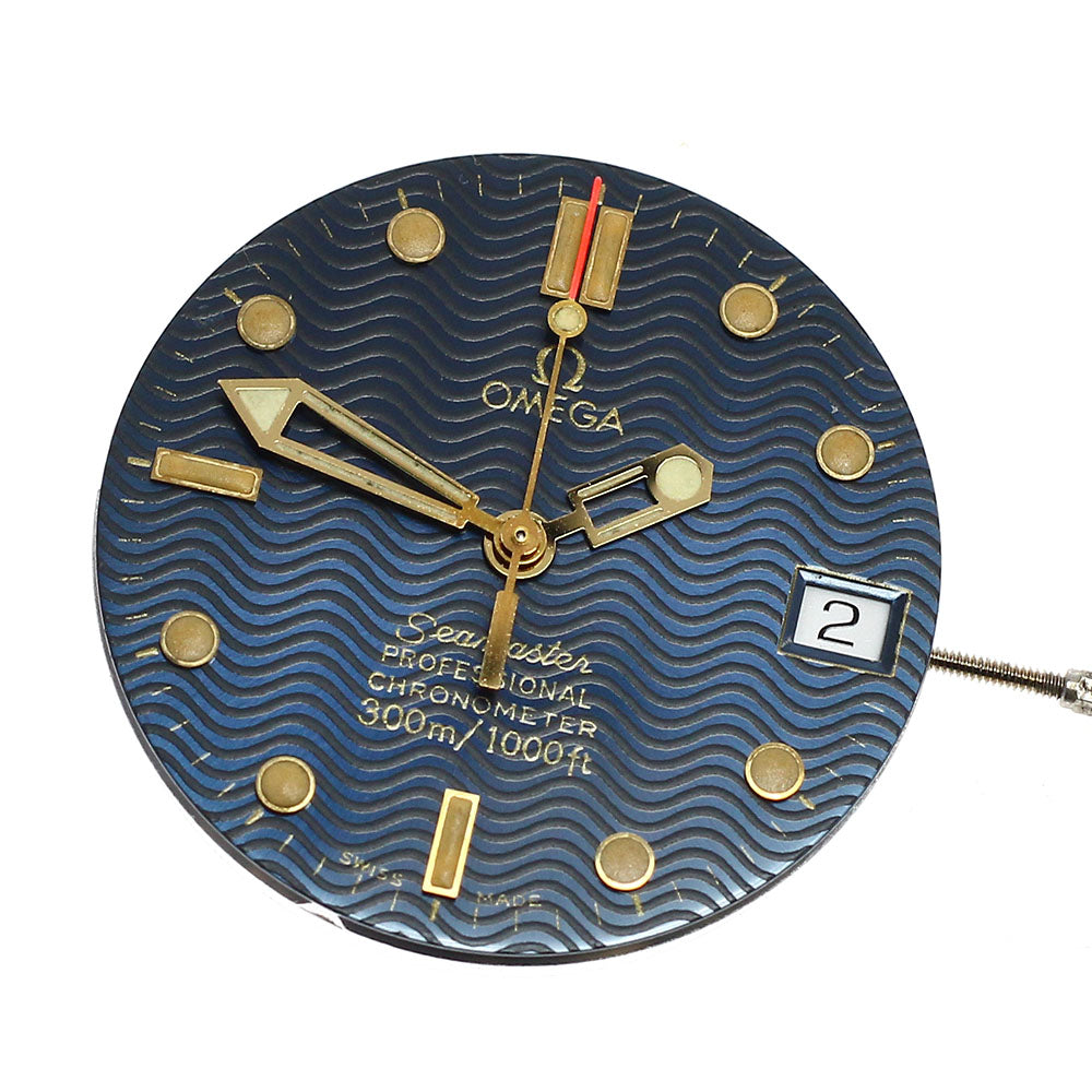 OMEGA Seamaster Movement Date Cal.1109 Navy Dial Automatic Men's Watch_J-82