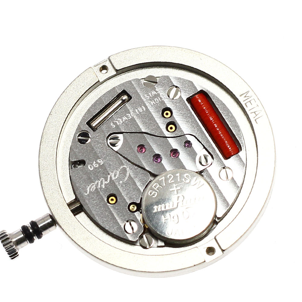 CARTIER Pasha Movement Cal.690 8P diamond Silver Dial Quartz Men's Watch_J-87