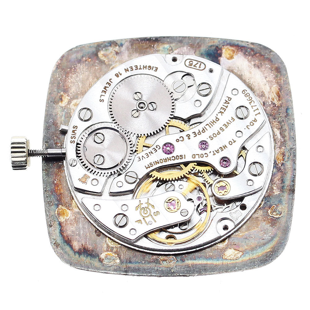 PATEK PHILIPPE Movement Cal.175 Silver Dial Hand Winding Men's Watch_M40