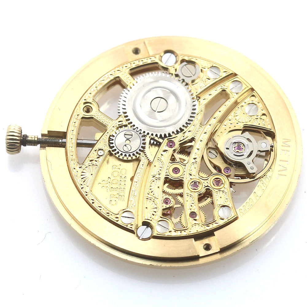 SEIKO CREDOR Cal.6899A movement gold Dial Hand Winding Men's Watch_S-2