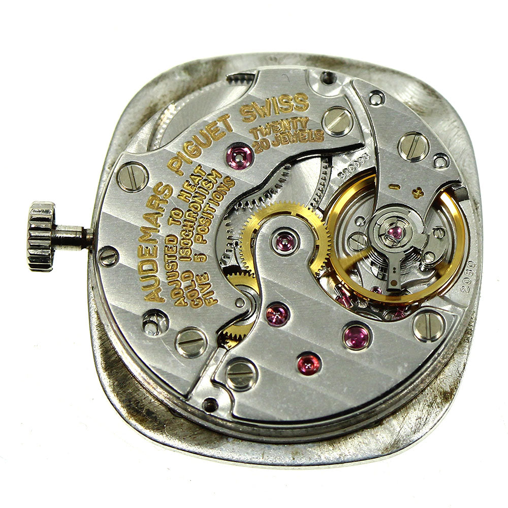 AUDEMARS PIGUET 12P diamond cal.2080 movement Silver Dial Hand Winding Ladies Watch_V-82