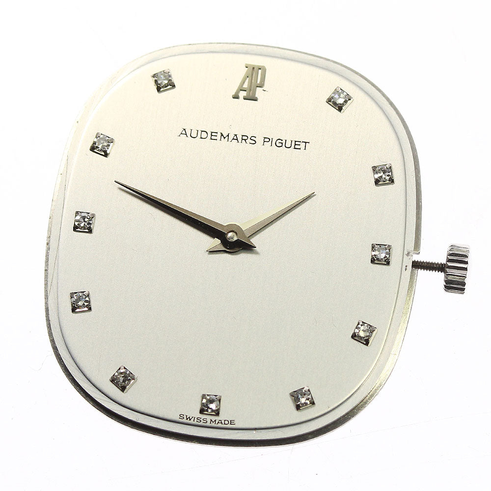 AUDEMARS PIGUET Cal.2612 11P Movement Silver Dial Quartz Men's Watch_V28
