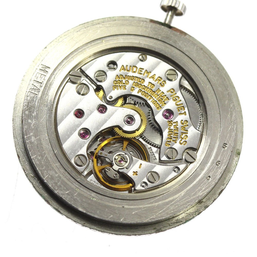 AUDEMARS PIGUET Cal.2080 12P Movement Silver Dial Hand Winding Men's Watch_V61