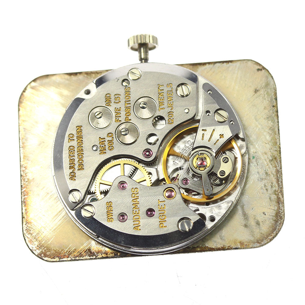 AUDEMARS PIGUET cal.2090 movement white Dial Hand Winding Men's Watch_V99