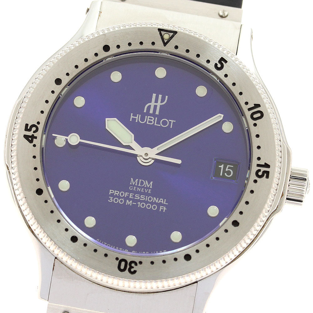 HUBLOT MDM Professional 1553.1 Date blue Dial Automatic Boy's Watch_938907